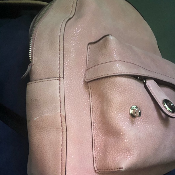 Coach Leather backpack - Picture 5 of 12